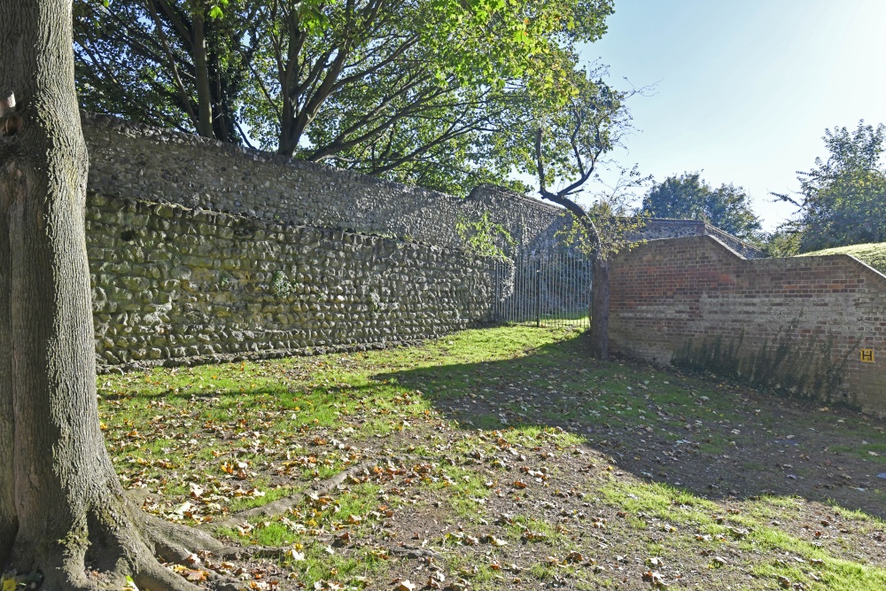 Part of the City Wall in Rochester