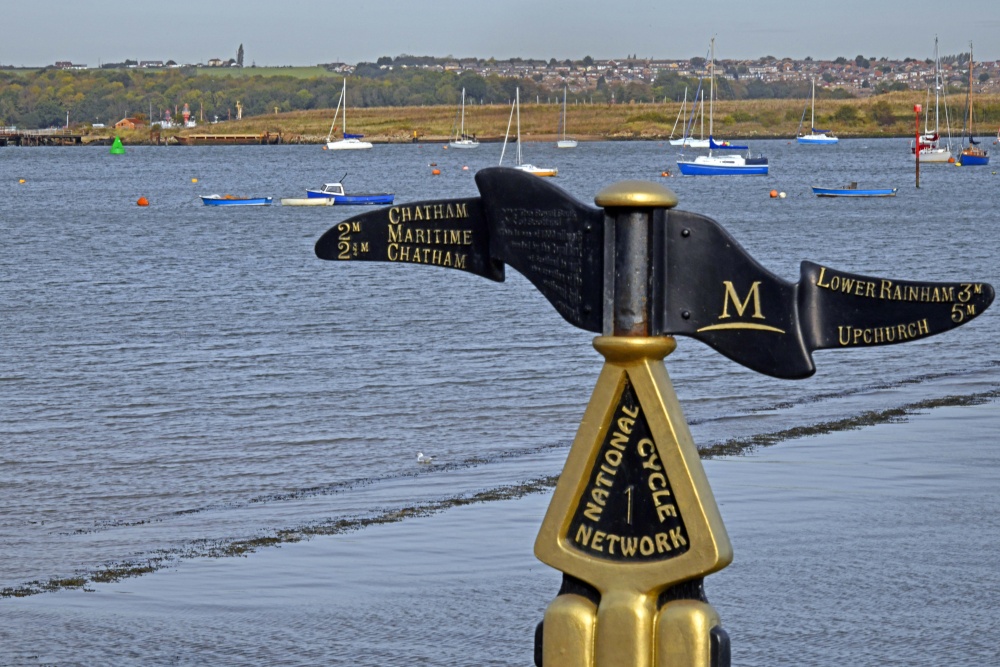 River Medway at the Strand, Gillingham
