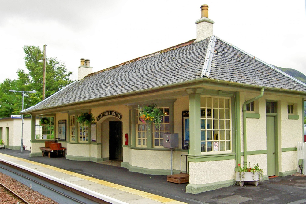 Glenfinnan Station on the West Highland Line