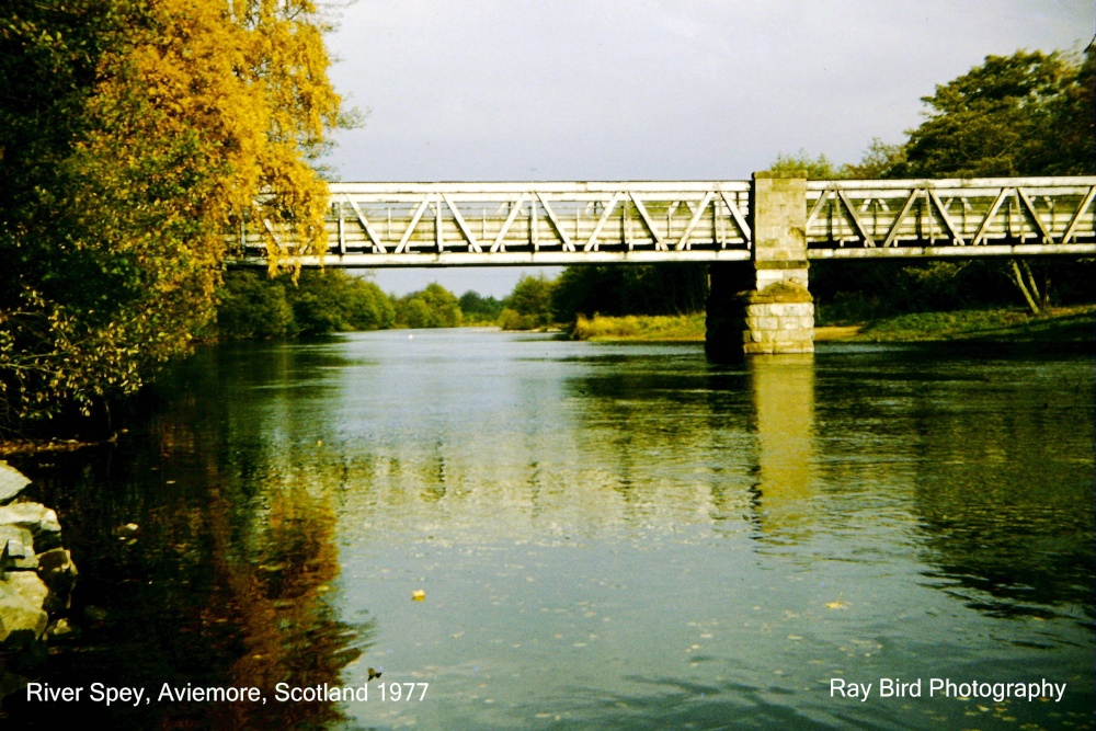 River Spey, Aviemore, Scotland 1977