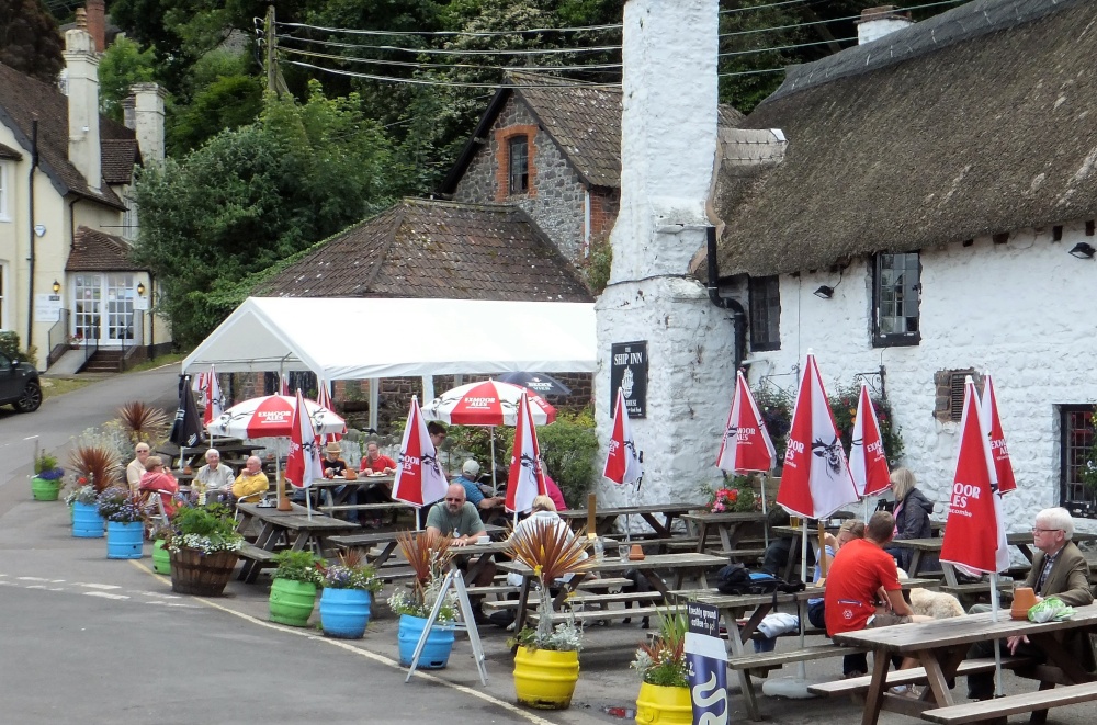 Bottom Ship Inn at Porlock Weir