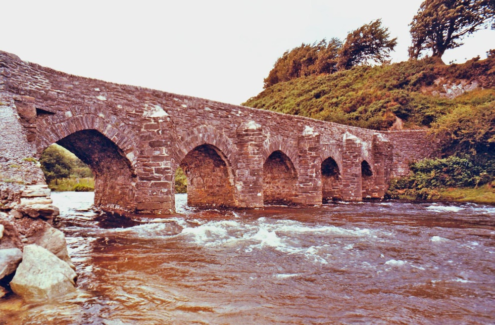 Photograph of Landacre Bridge near Withypool
