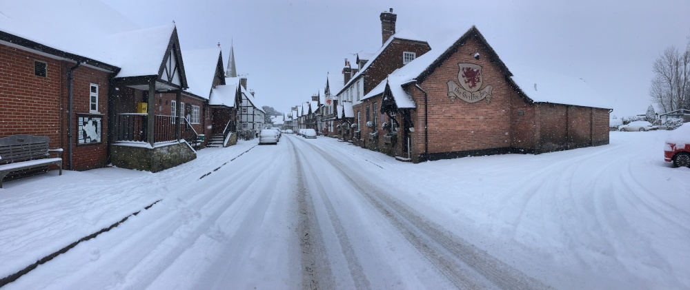 Photograph of Fletching in Winter