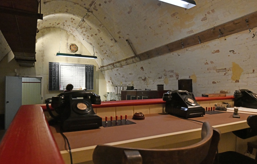 Underground tunnels at Dover Castle