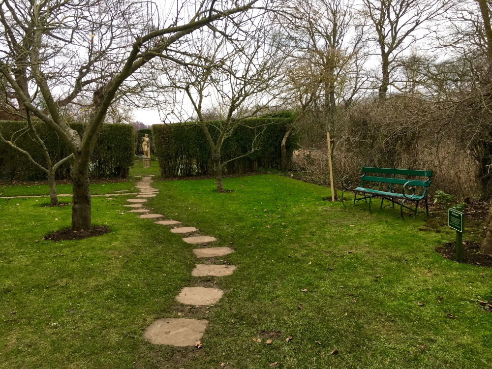 Pathway to the next garden Durham City.
