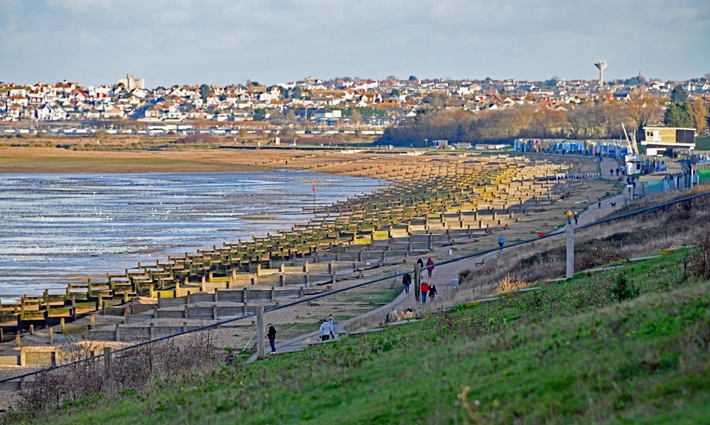 Whitstable from Tankerton