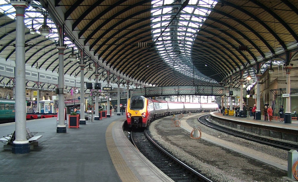 The train now standing