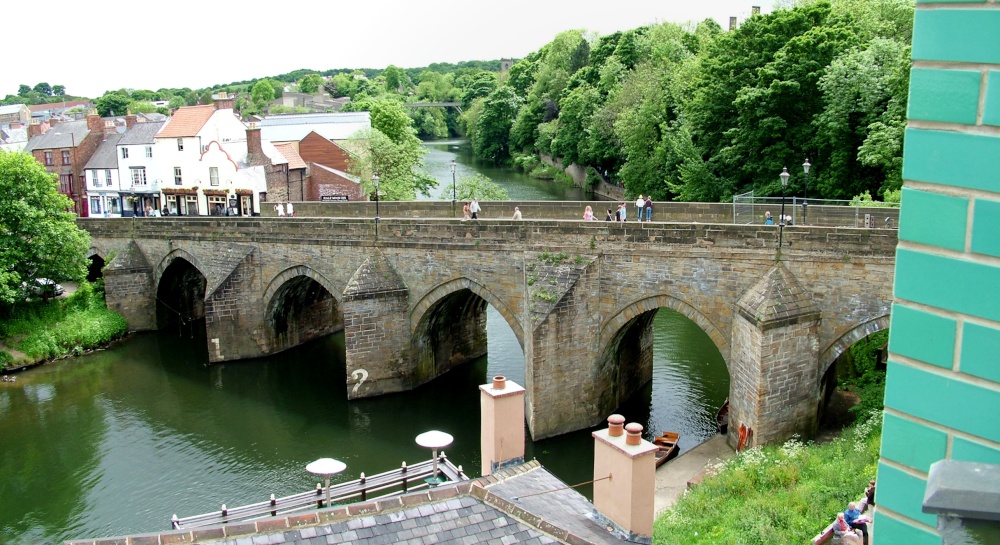 Elvet Bridge in Durham City
