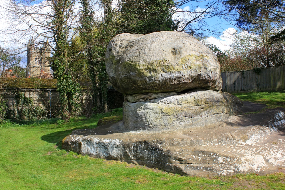 Photograph of The Chiding Stone at Chiddingstone