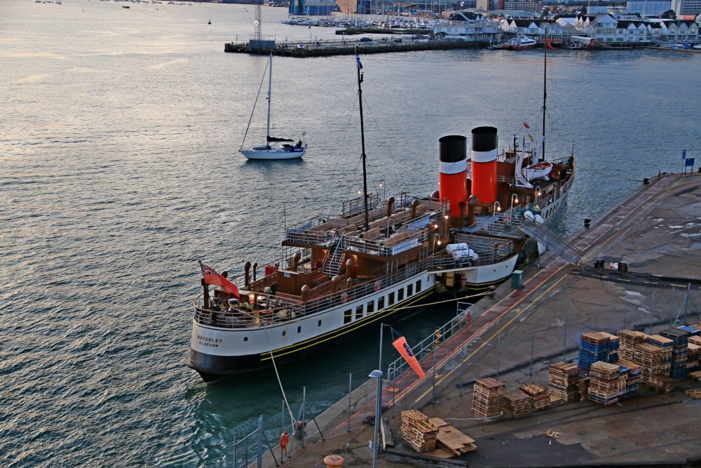 Photograph of Ship at Southampton
