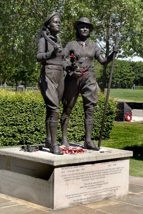 Womens Land Army and Timber Corps Memorial. Alrewas