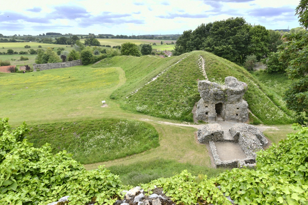 Castle Acre Castle photo by Paul V. A. Johnson