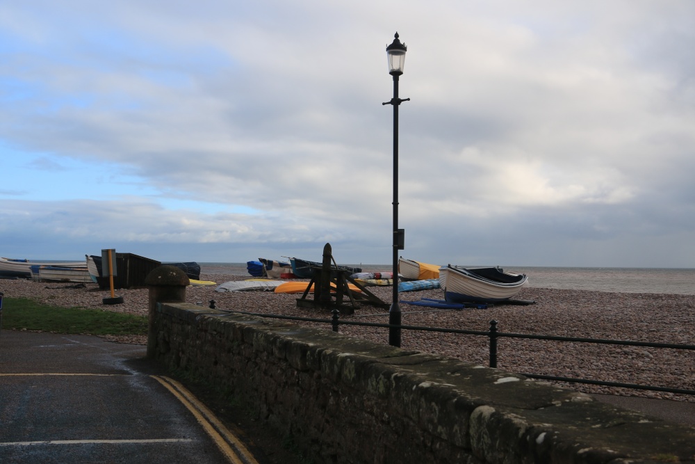 Budleigh's Raleigh wall