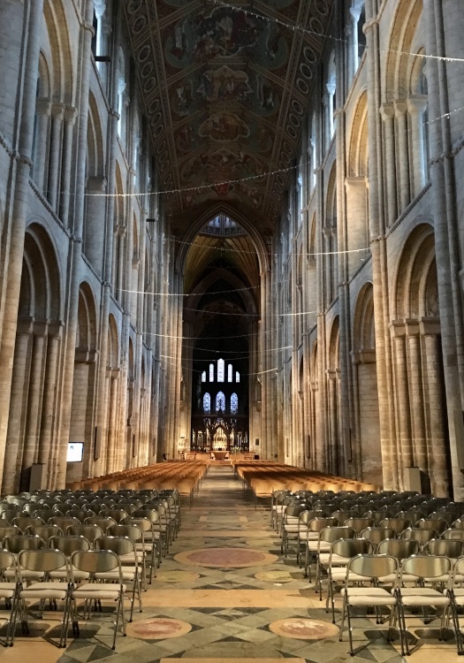 A view of the interior of Ely Cathedral, Cambridgeshire