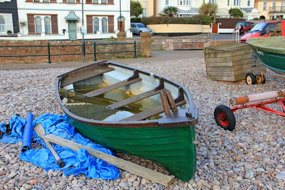 Budleigh rowing boat