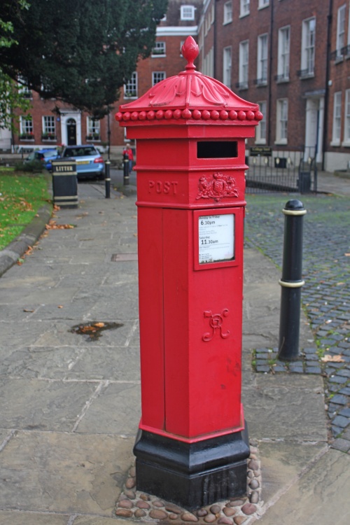 Exeter Victorian pillar box