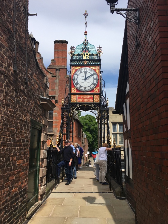 Chester. Eastgate clock.