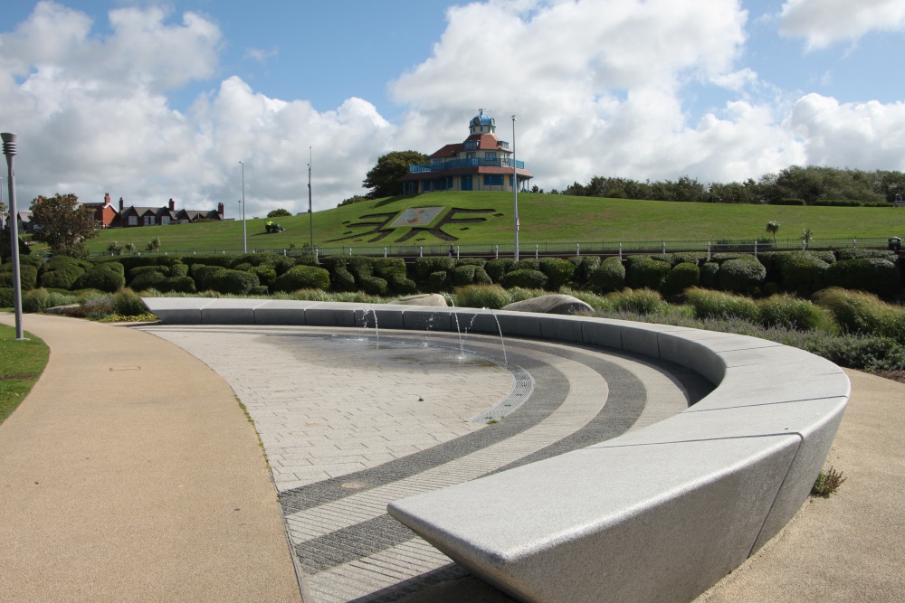 Photograph of Seafront gardens and the Mount, Fleetwood
