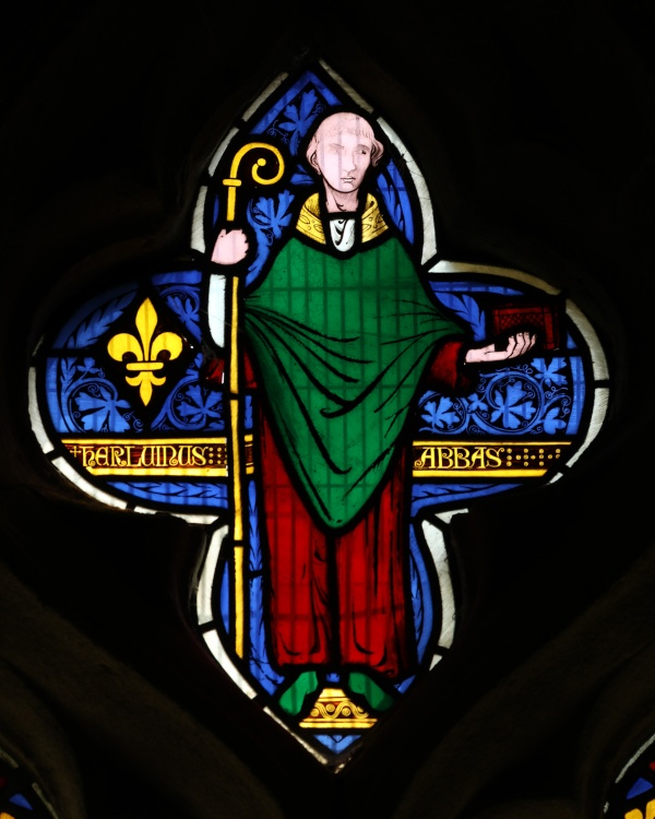 Window in St. Botolph's Church, Swyncombe