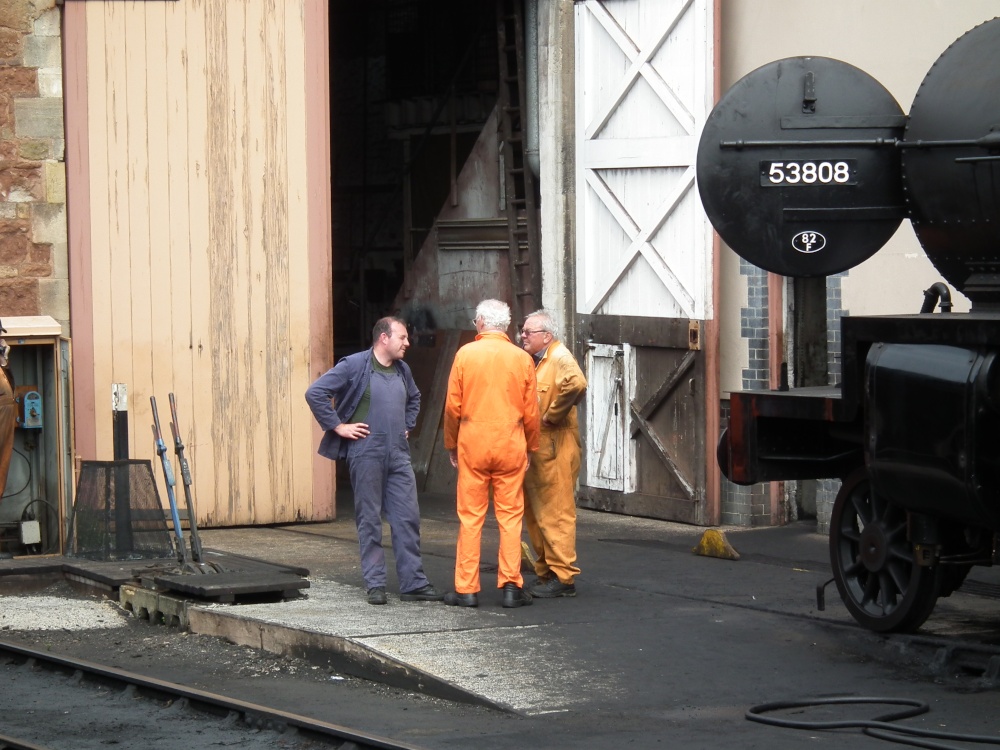 Men at Work - Minehead Station