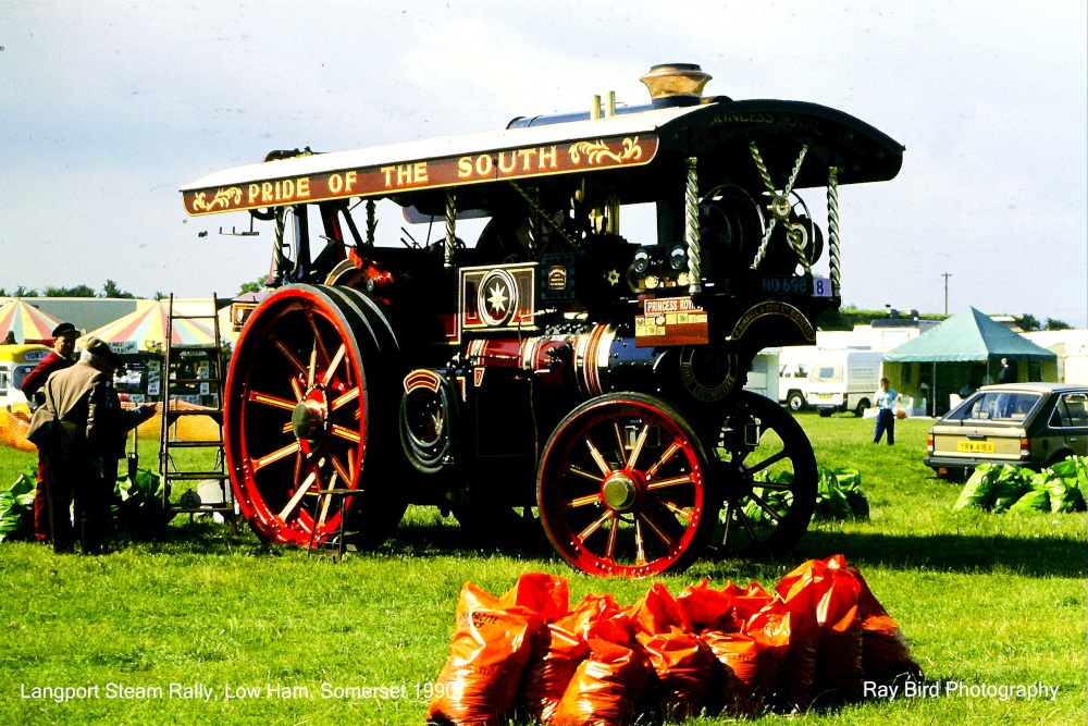 Langport Steam Rally, Low Ham, Somerset 1990