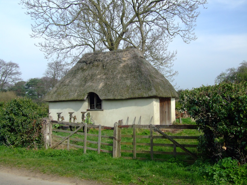 Thatched building