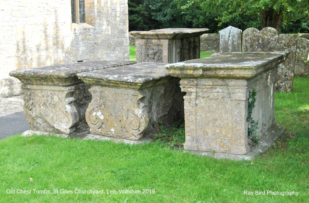 Old Tombs, St Giles Churchyard, Wiltshire 2019