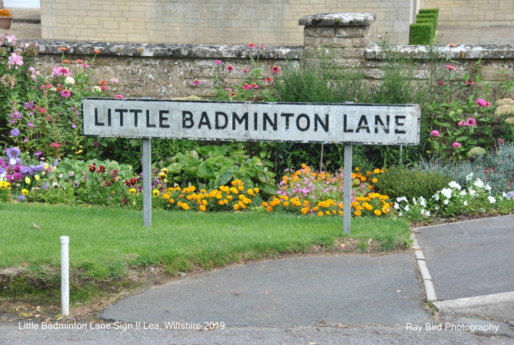 Photograph of Little Badminton Lane, Lea, Wiltshire 2019
