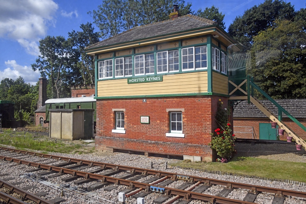 Bluebell Railway - Horsted Keynes Signal Box