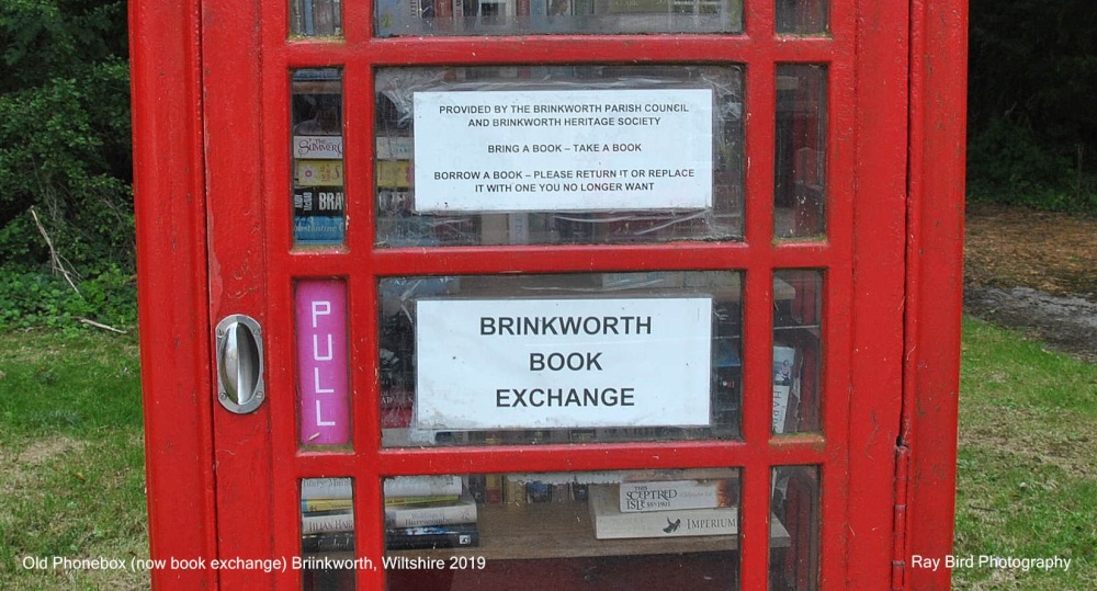 Telephone Kiosk (now book exchange), Brinkworth, Wiltshire 2019