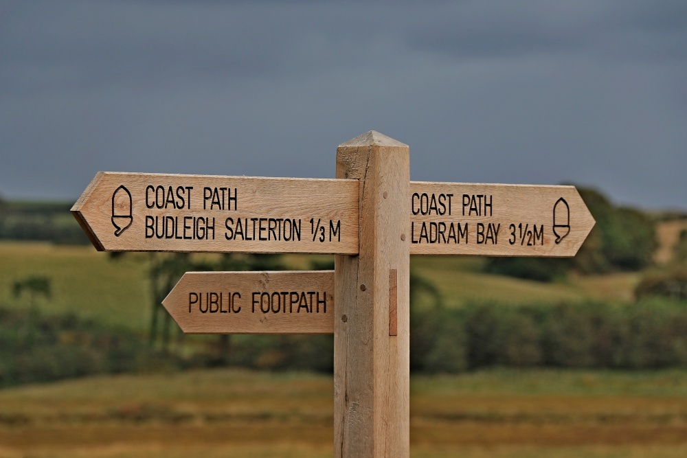Budleigh Sign