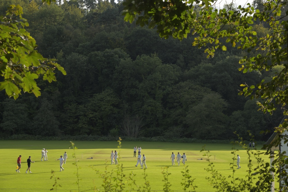 Photograph of Cricket Match, Oakamoor, Staffordshire