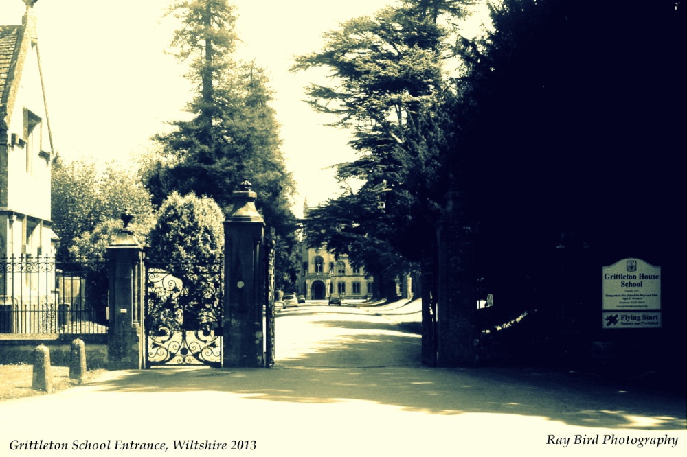 Grittleton School Entrance, Grittleton, Wiltshire 2013