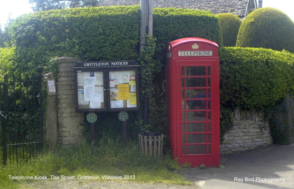Telephone Kiosk, The Street, Grittleton, Wiltshire 2013