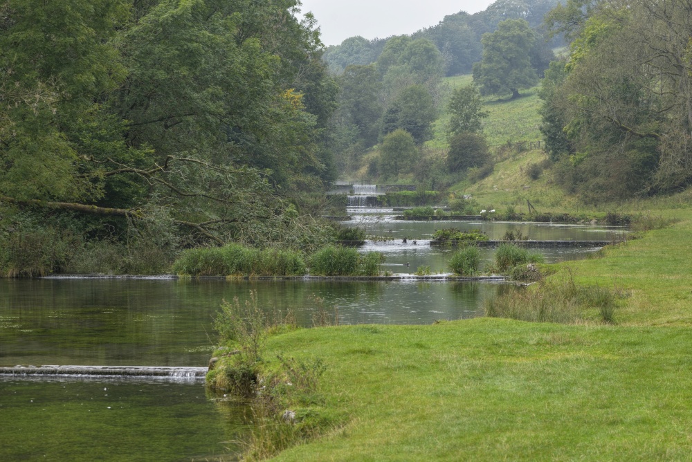 River Lathkill, below Lathkill Dale, Over Haddon, Derbyshire photo by AJTooth