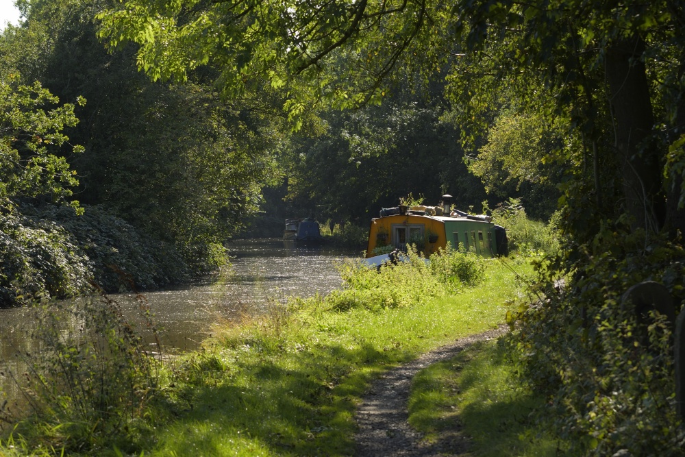 Photograph of The Macclesfield Canal near Pott Shrigley, Cheshire