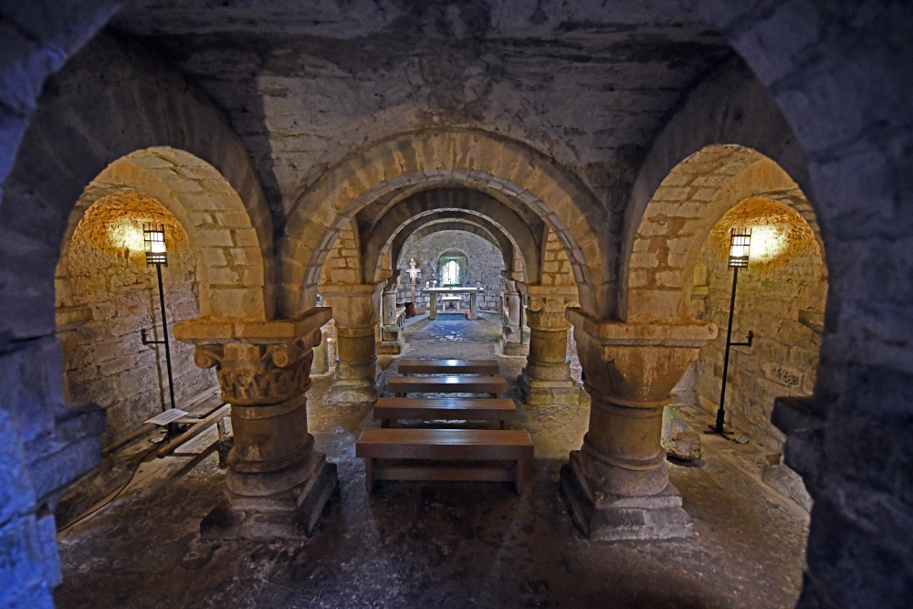 St Mary's Church, Lastingham - The Crypt