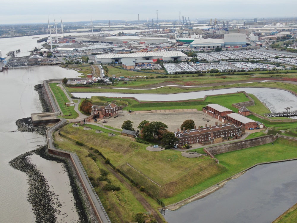 Photograph of Star fort at Tilbury, essex