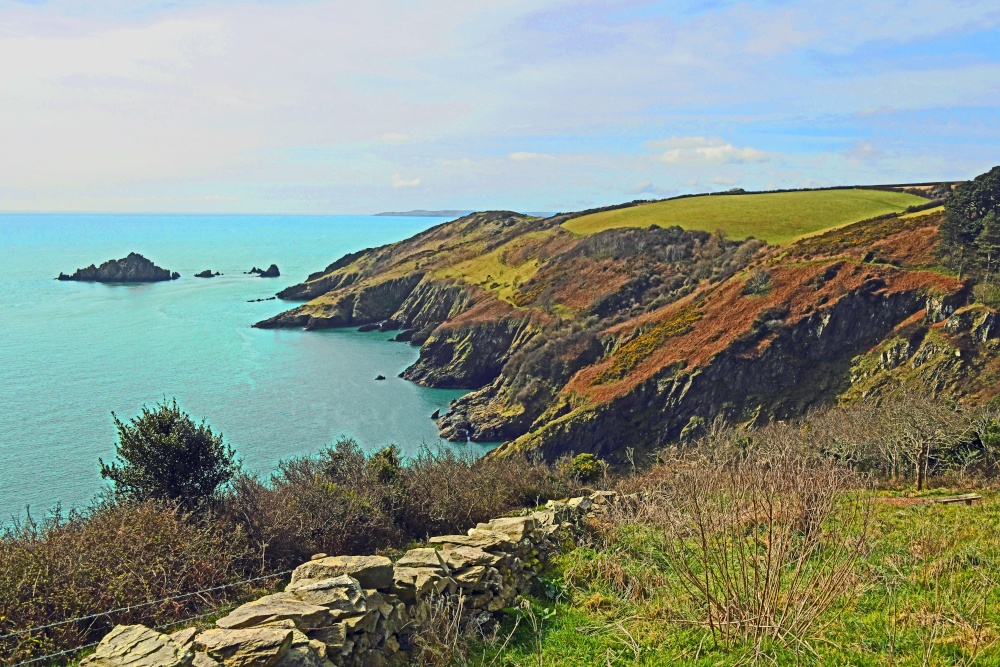 Coleton Fishacre, view from the grounds