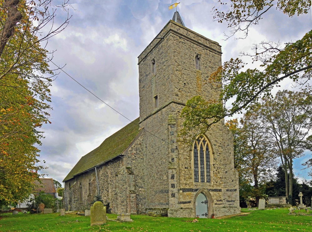 Photograph of St. James Church, Cooling