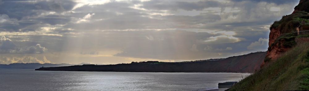 Budleigh evening view