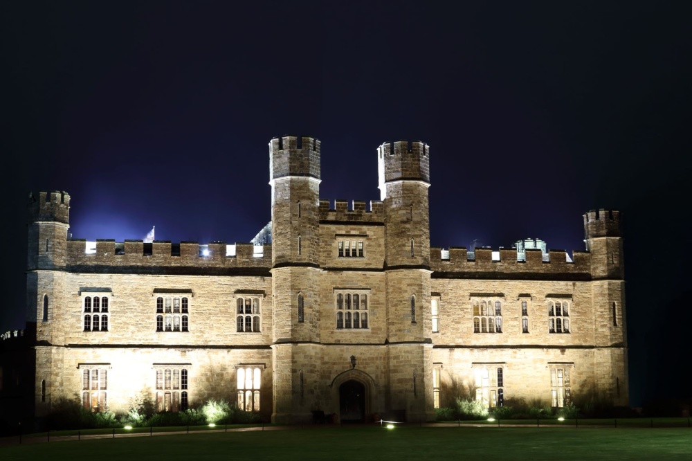 Leeds Castle At Night