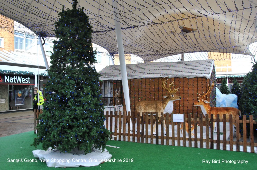 Santa's Grotto, Yate Shopping Centre, Gloucestershire 2019