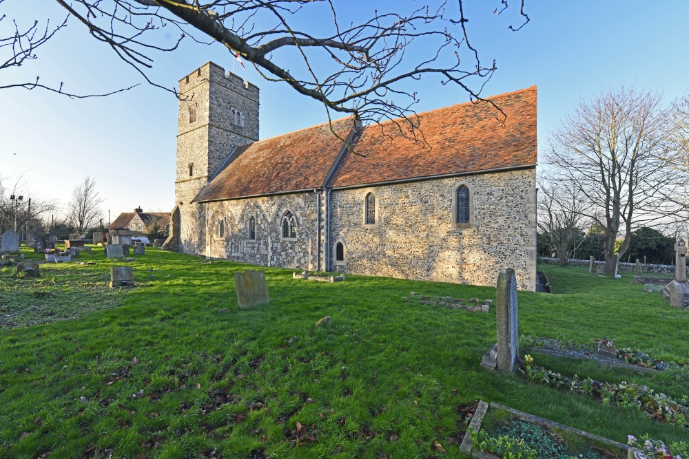 Photograph of St. Mary the Virgin Church, Stone, Greenhithe