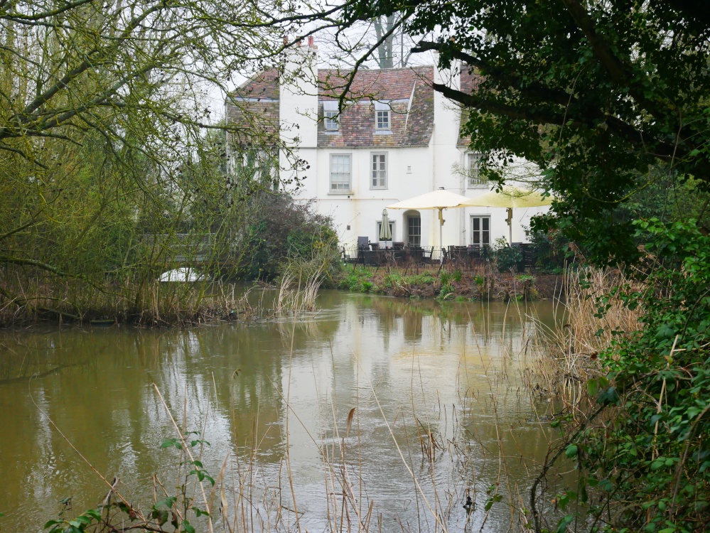 Photograph of The Brampton Mills, from the back, near Brampton