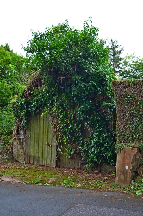 Budleigh's hidden garage