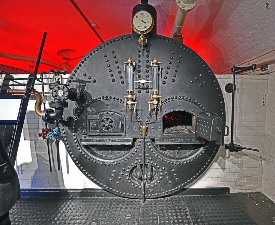 Original boiler, Tower Bridge