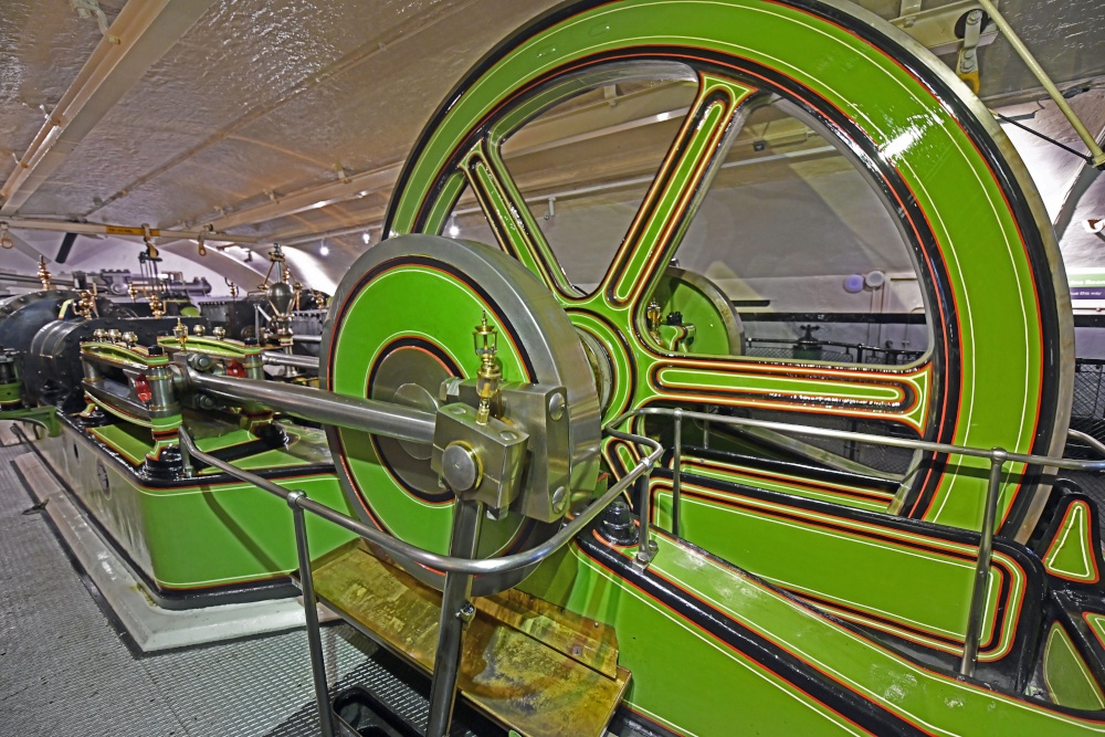 Original lifting mechanism, Tower Bridge
