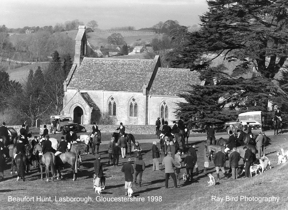 Beaufort Hunt Meet, Lasborough, Gloucestershire 1998