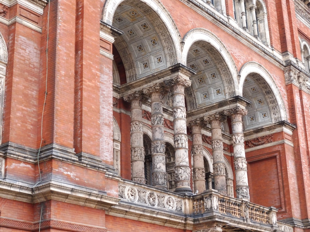 Balcony at the Victoria and Albert Museum photo by Tom Elliott